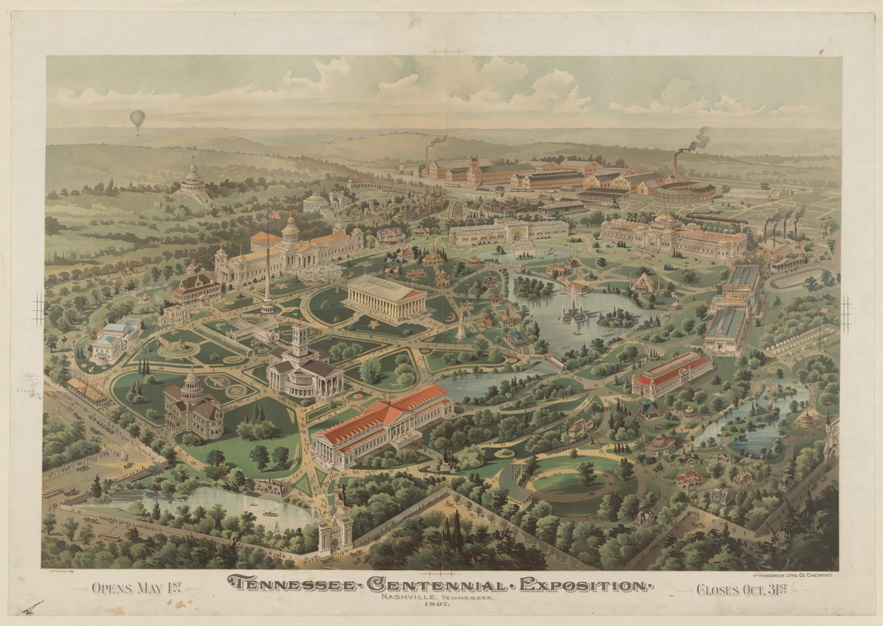 Tennessee Centennial Exposition, Nashville, Tennessee, 1897 door American School