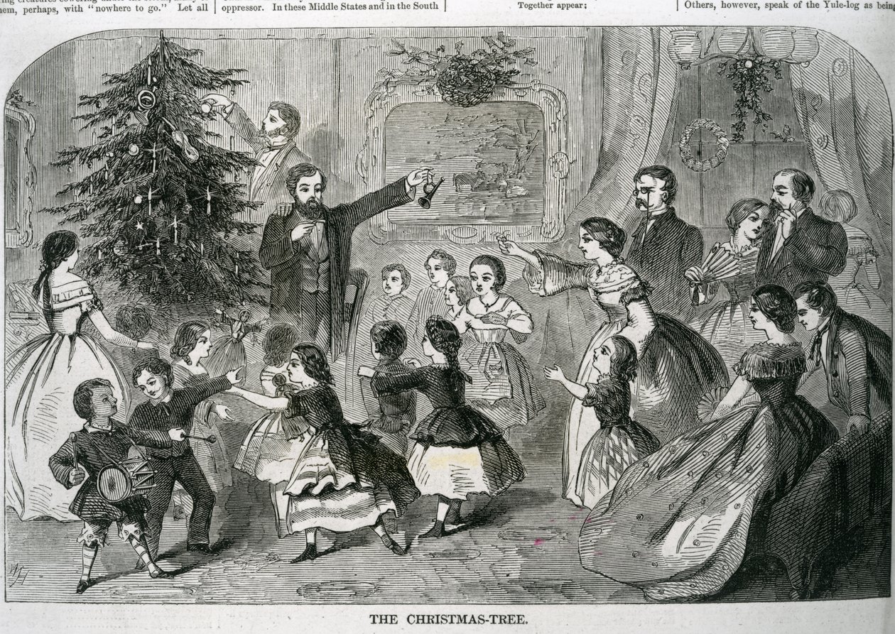 De kerstboom, illustratie uit 