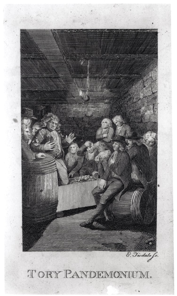 Tory Pandemonium, uit John Trumbull