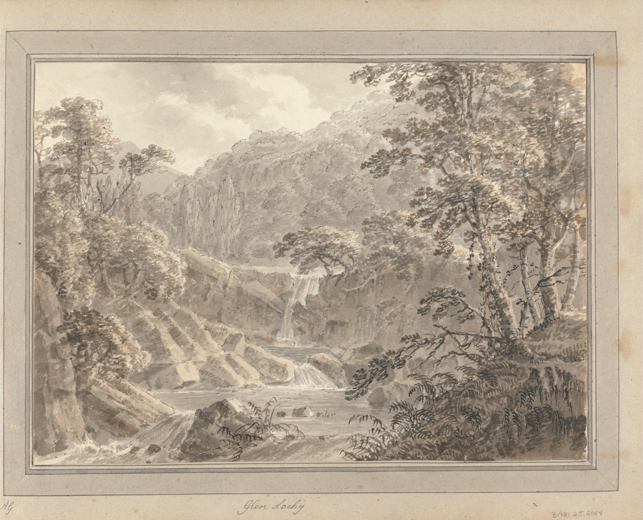 Uitzichten in Engeland, Schotland en Wales: Tour in Schotland; Glen Lochy door Amos Green