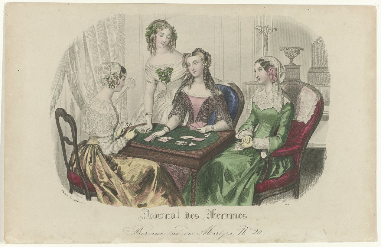 Journal des Femmes, ca. 1840, No. 1575 door Anaïs Colin Toudouze