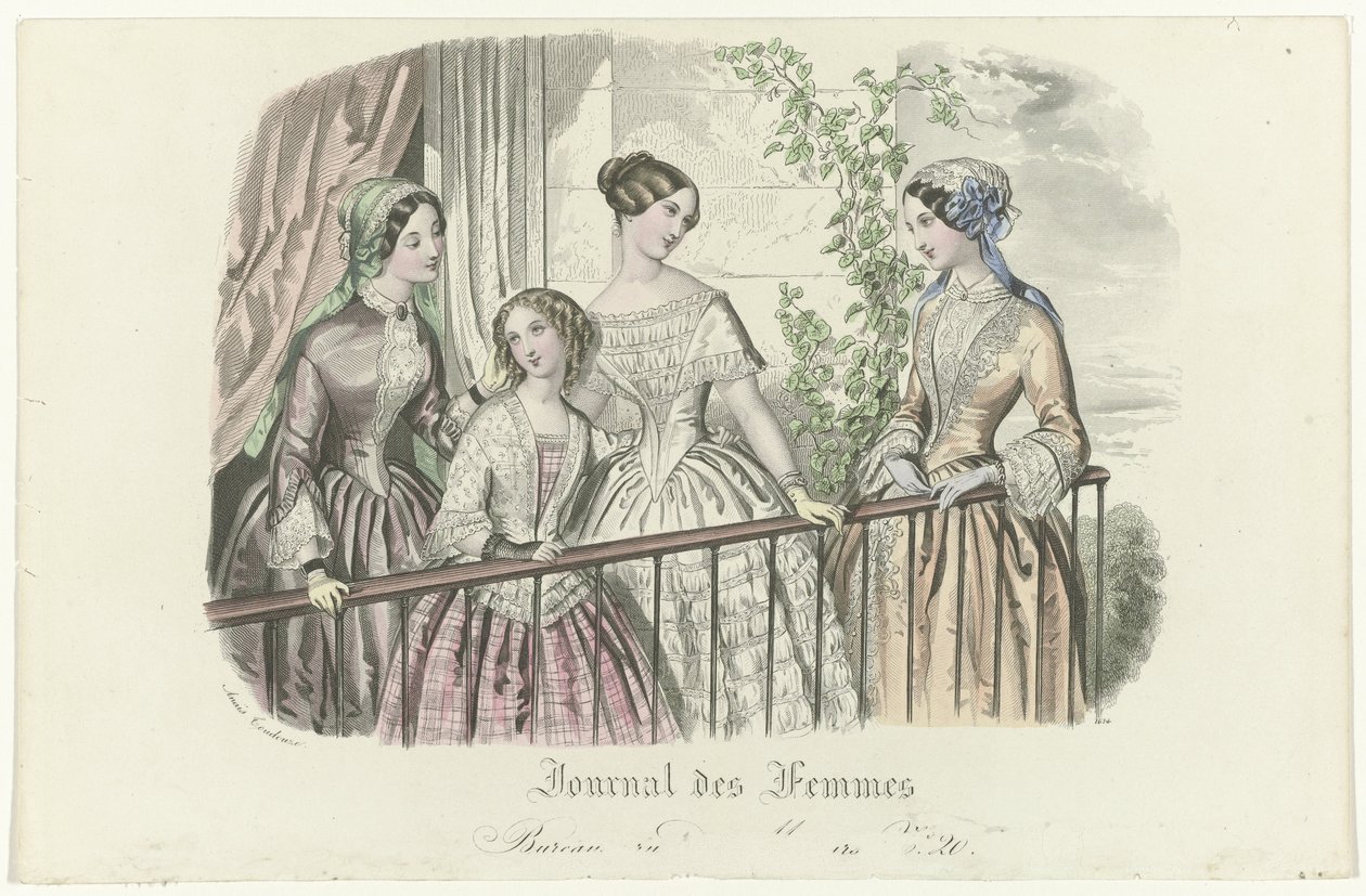Journal des Femmes, ca. 1850, No. 1614 door Anaïs Colin Toudouze