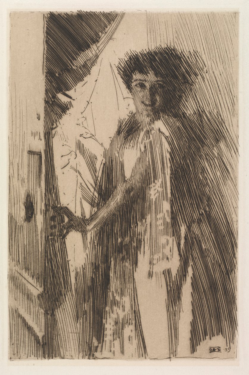 Rosita Mauri, 1889 door Anders Leonard Zorn