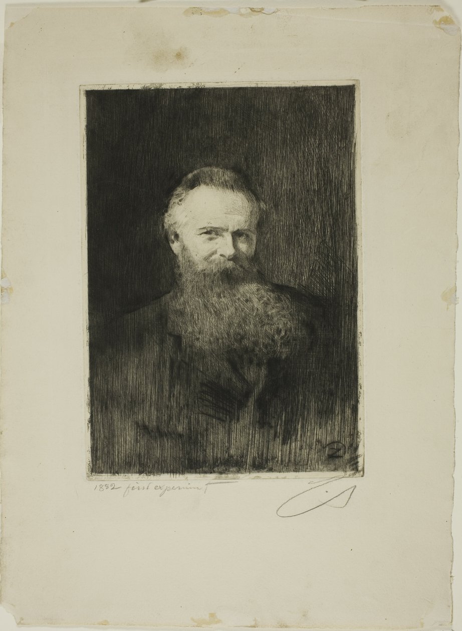 Axel Herman Haig II door Anders Leonard Zorn