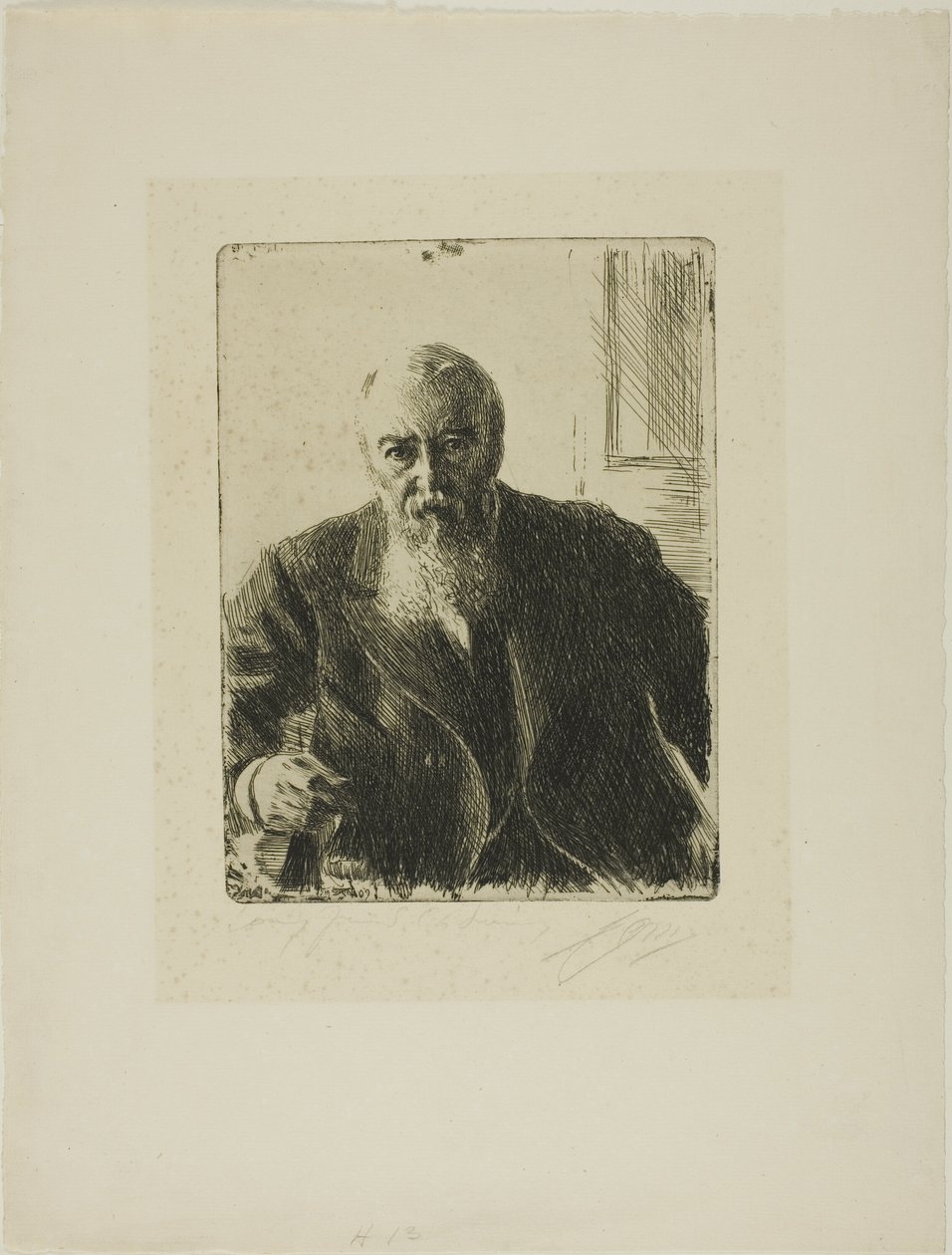 C. F. Liljevalch door Anders Leonard Zorn