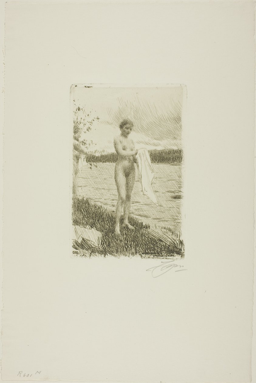 Dalrivier door Anders Leonard Zorn