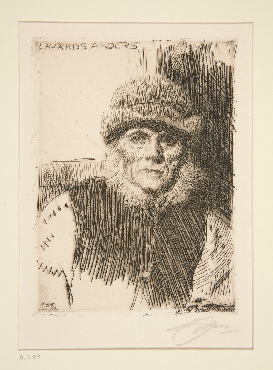 Dalecarliaanse Boer door Anders Leonard Zorn