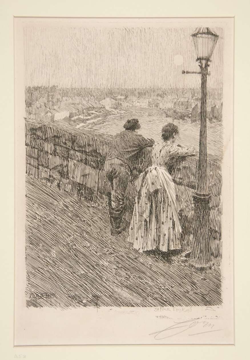 Visser in St. Ives door Anders Zorn