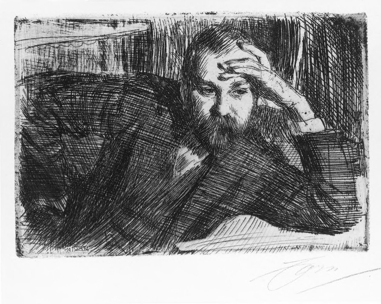 Fredrik Martin door Anders Zorn