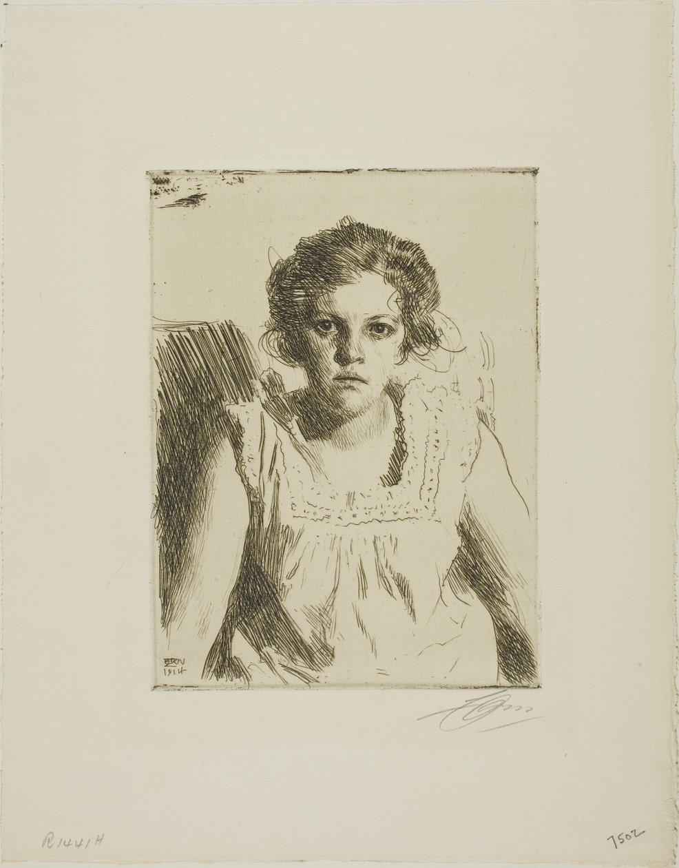 Frida door Anders Leonard Zorn