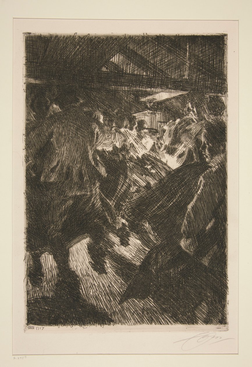 Gopsmor Cottage door Anders Leonard Zorn