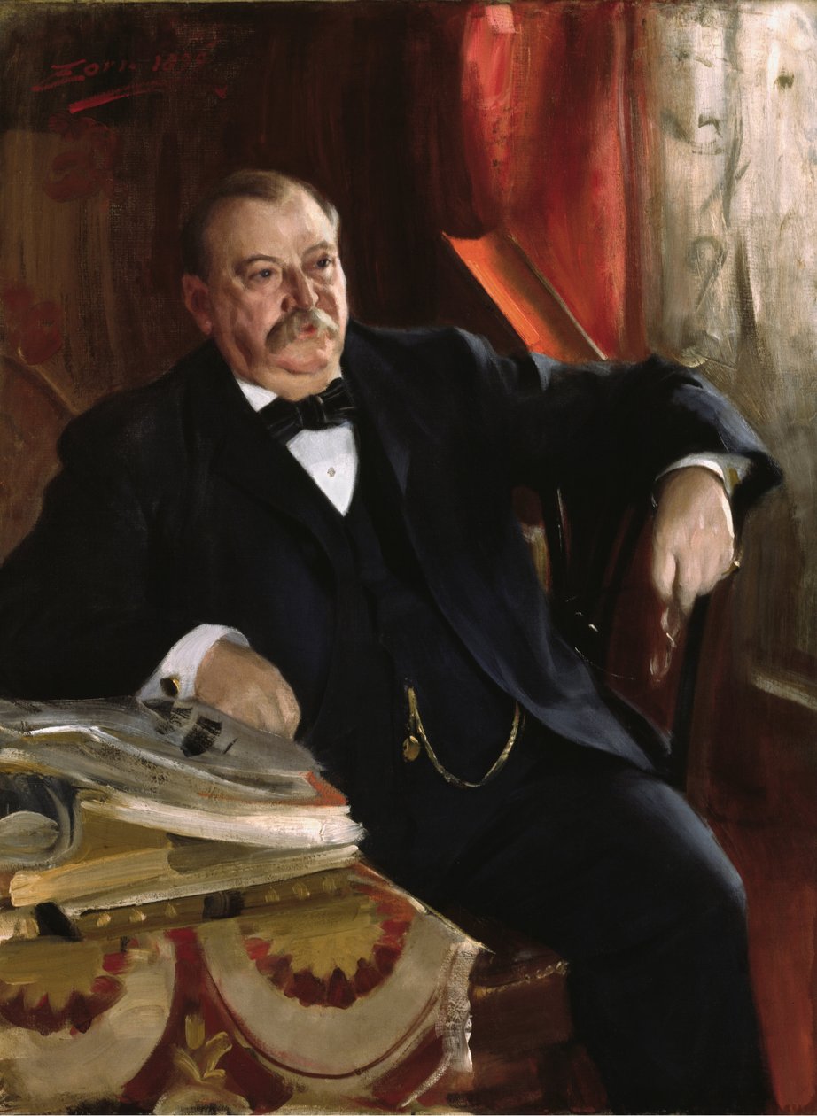 Grover Cleveland door Anders Zorn