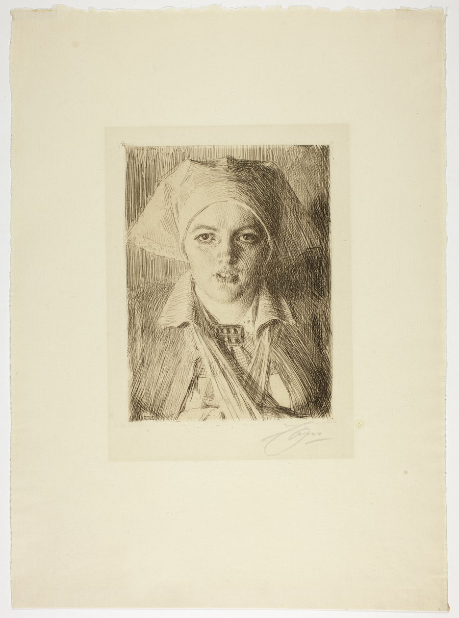Gulli II door Anders Leonard Zorn