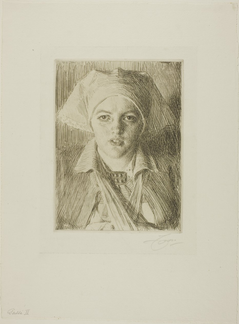 Gulli II door Anders Leonard Zorn