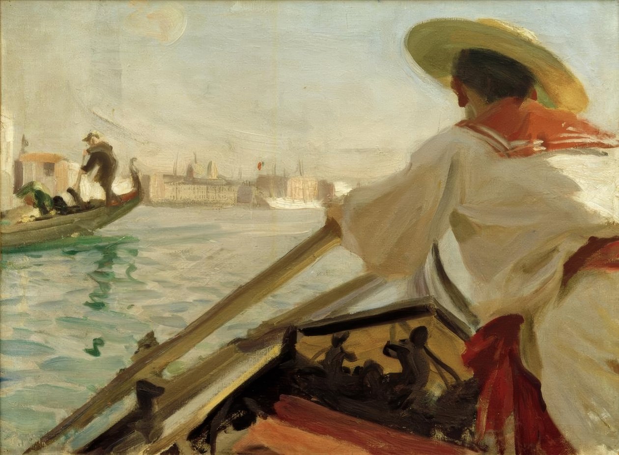 In mijn gondel door Anders Leonard Zorn