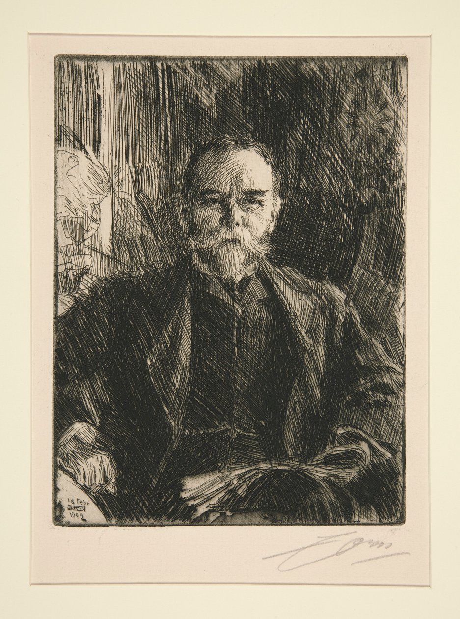 John Hay door Anders Leonard Zorn