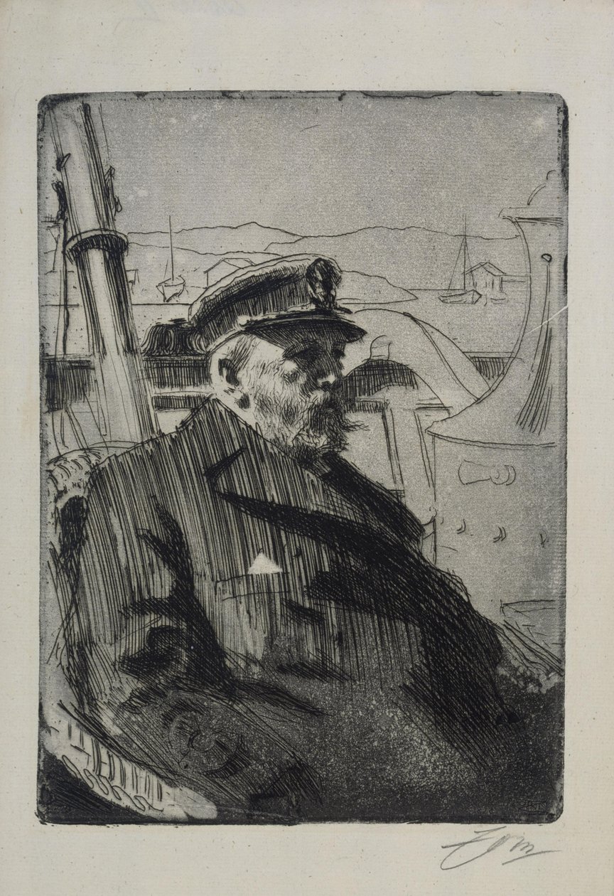 Koning Oscar II van Zweden door Anders Zorn