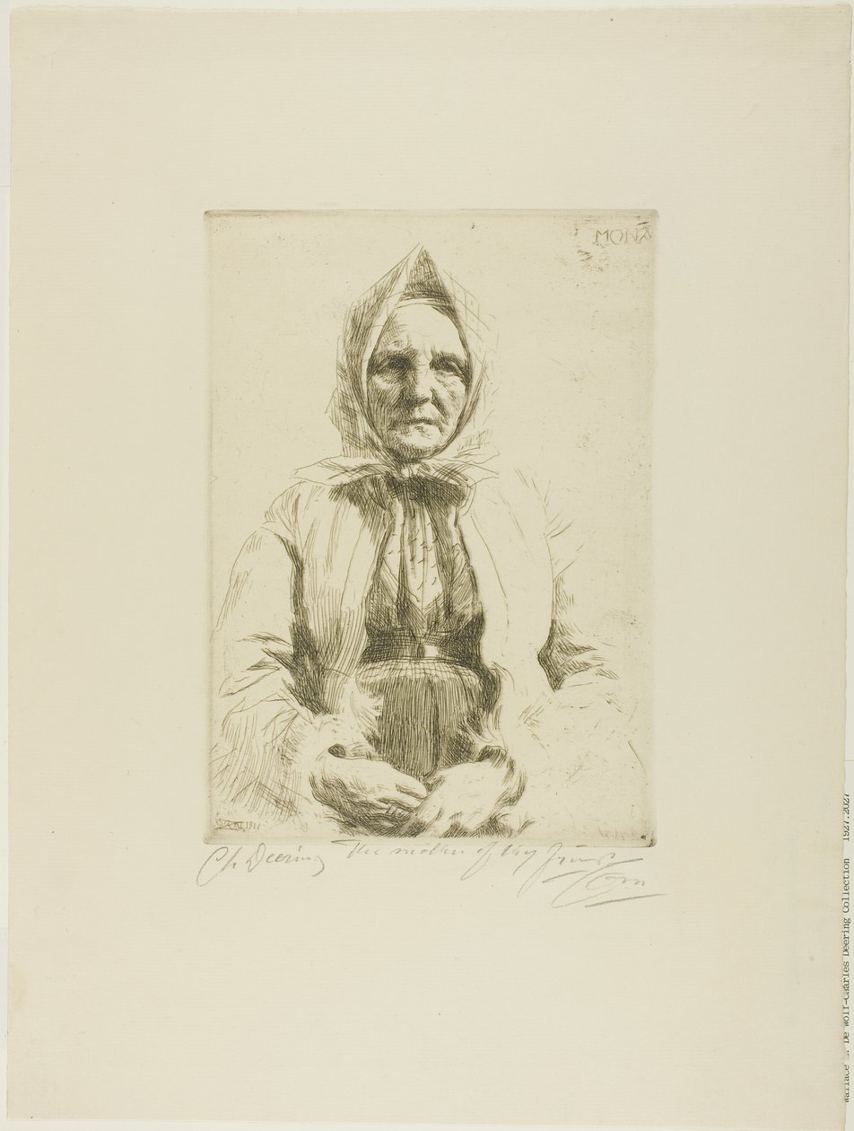 Mona door Anders Leonard Zorn