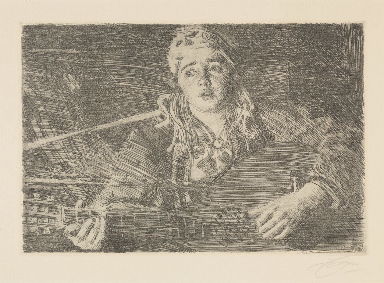 Ols Maria door Anders Zorn