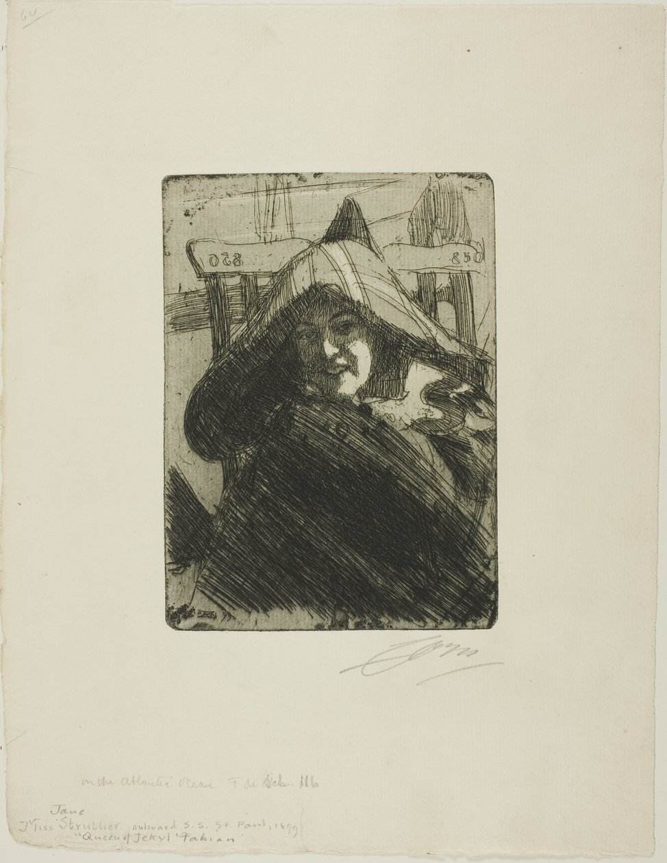 Op de Atlantische Oceaan door Anders Leonard Zorn