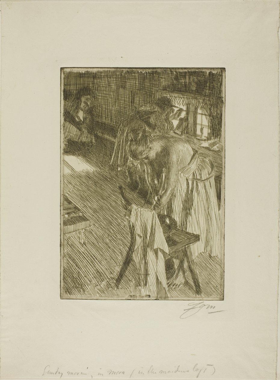 Zondagochtend door Anders Leonard Zorn