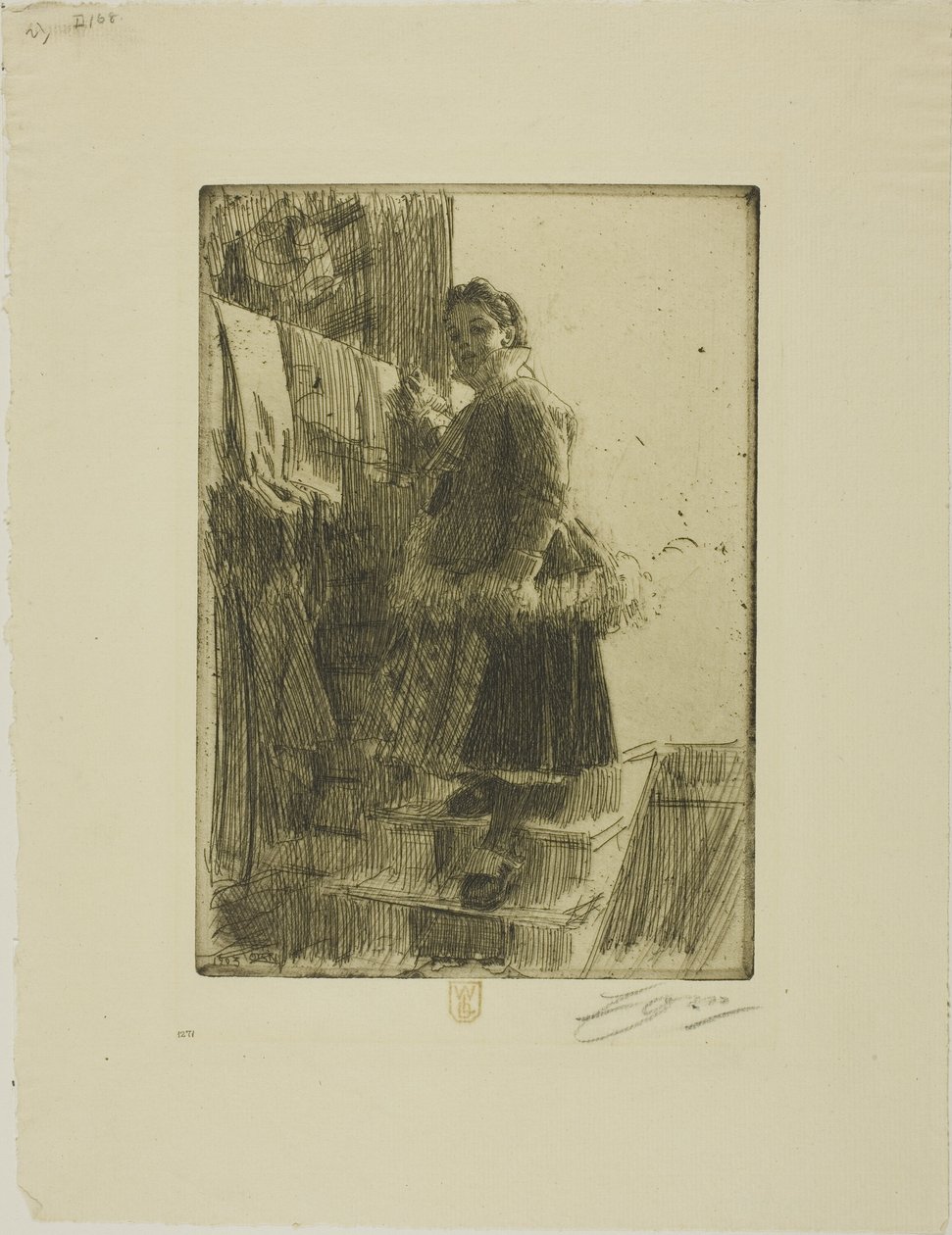 Het Magazijn door Anders Leonard Zorn