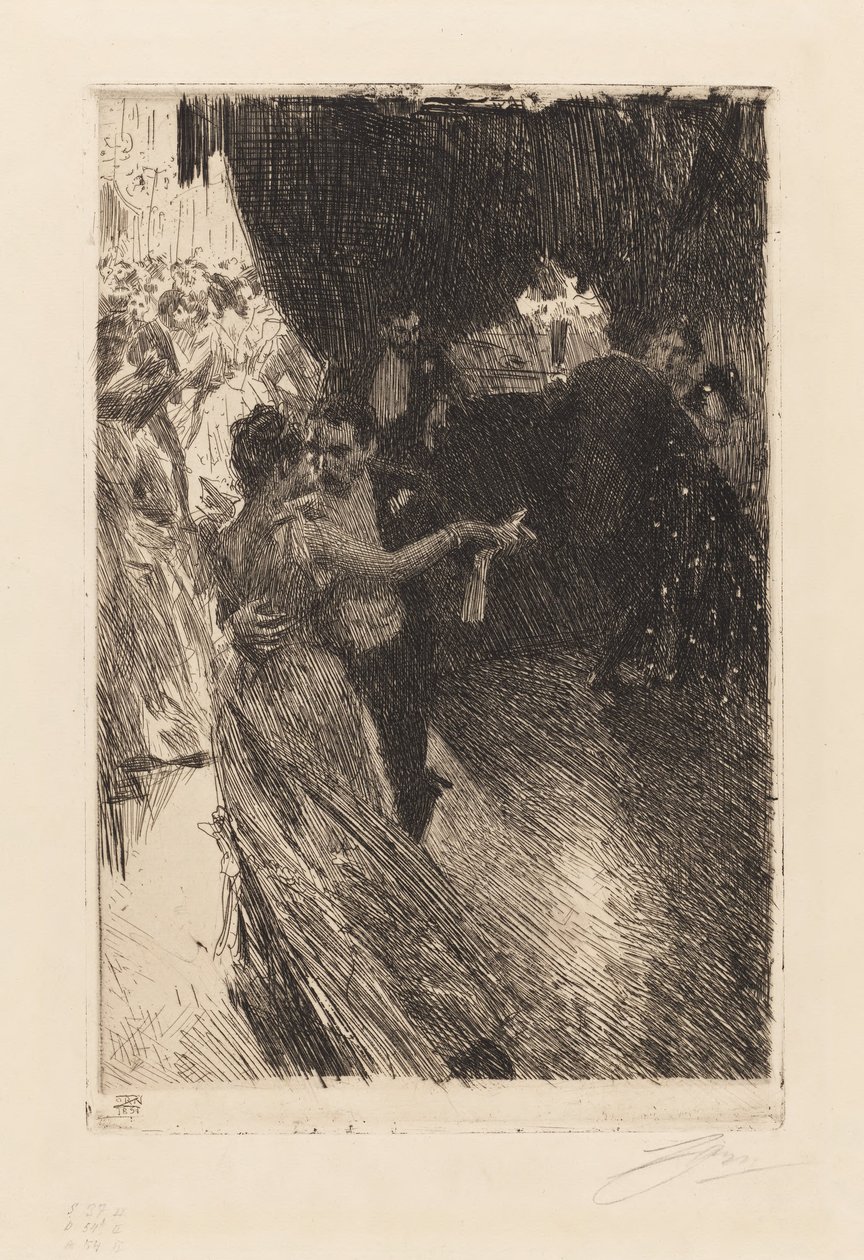 De wals door Anders Zorn