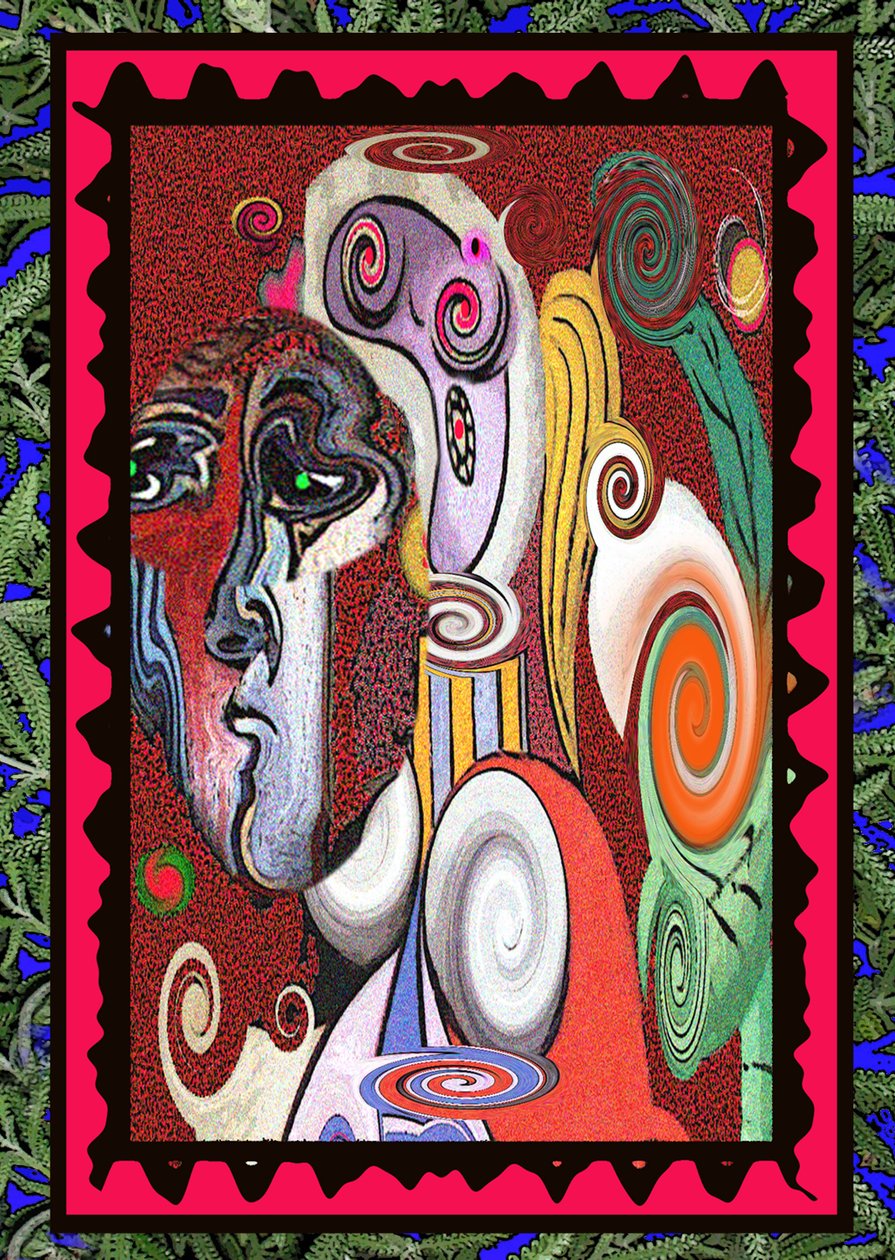 YOU TURN FRAMED PICASSIANI 2002, 2002 (Digitaal werk) door Ando Gilardi