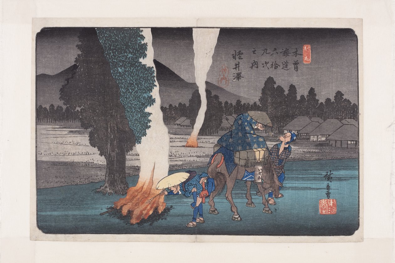 Nr. 19, Karuizawa door Ando or Utagawa Hiroshige