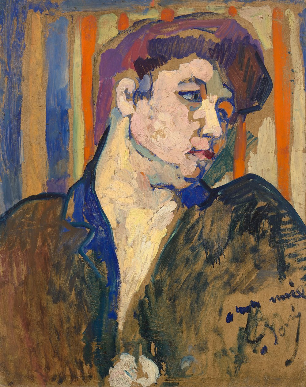 Borstbeeld van een vrouw door Andre Derain