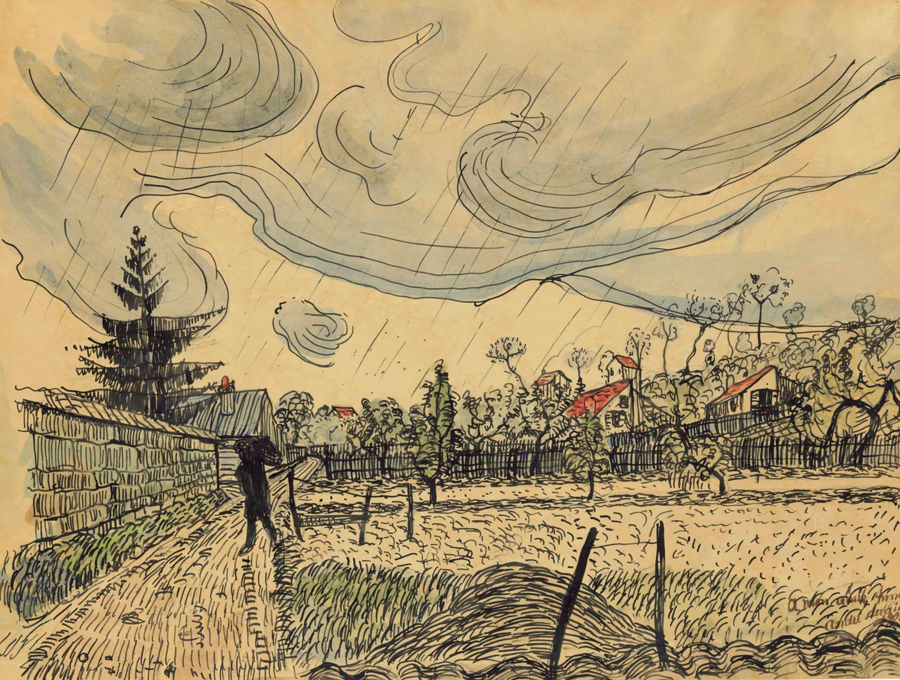 Landschap door Andre Derain