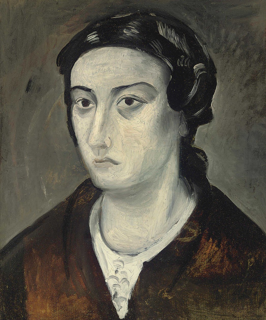 Portret van Mme. Derain door Andre Derain