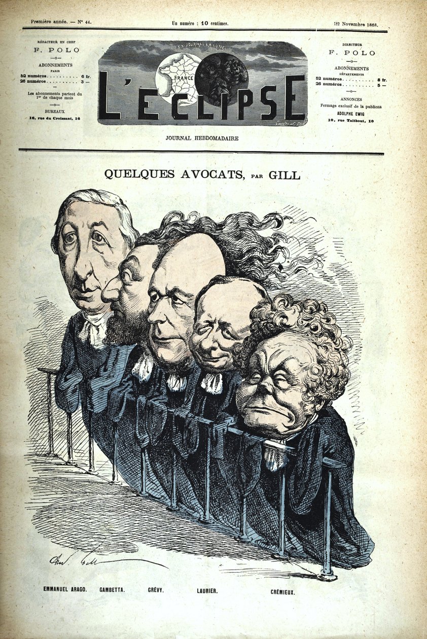 André Gill - Een paar advocaten - L