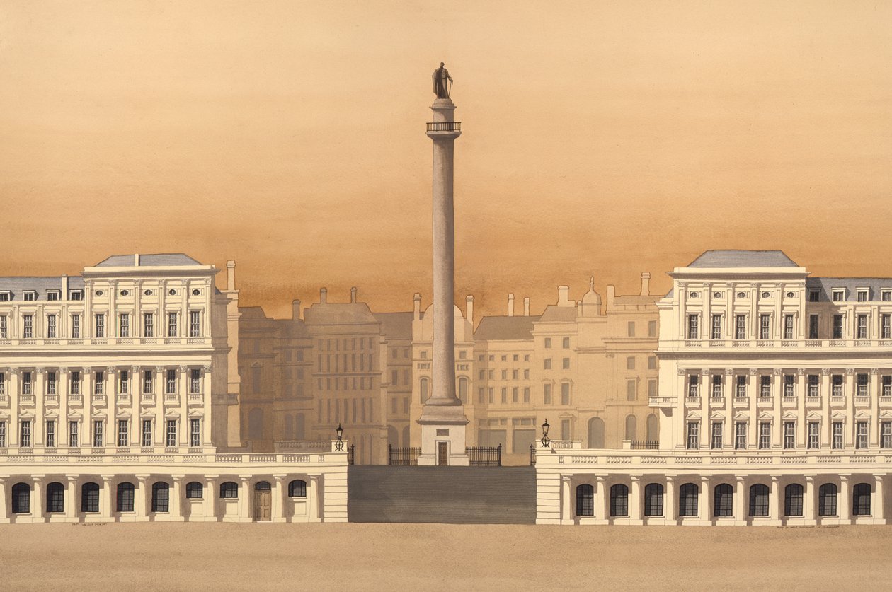 Monument voor Frederik Hertog van York door Andras Kaldor
