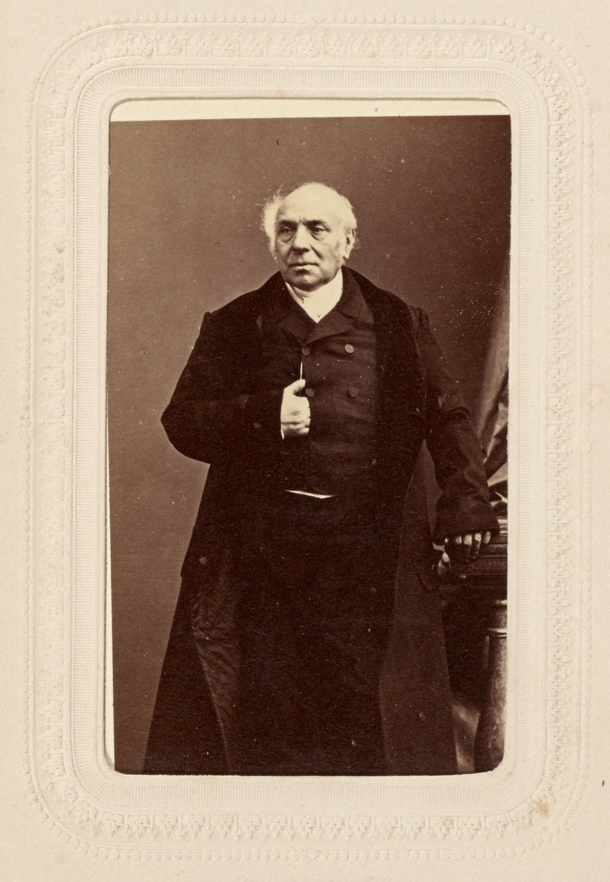 [Pierre Antoine] Berryer (1790 - 1868) door Andre Adolphe Eugene Disderi