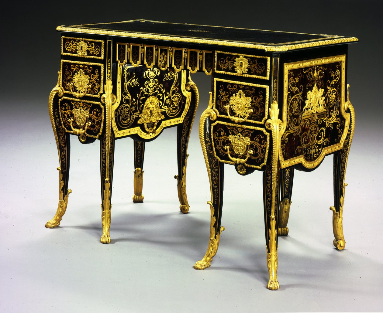 Louis XIV bureau, Het Bureau van de Hertogin van Bourgondië door Andre Charles Boulle