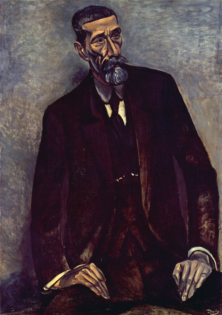 Portret van Francesco Iturrino (1864-1924), kunstenaar door Andre Derain