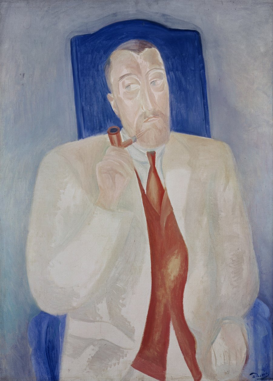 Portret van Paul Poiret (1879-1944) Franse kledingontwerper door Andre Derain