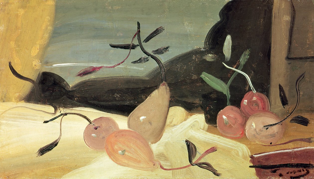 Stilleven met peren (olieverf op doek) door Andre Derain
