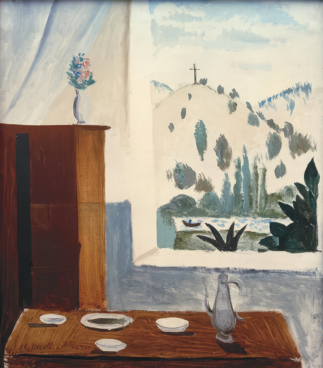 Stilleven met Calvarieberg door Andre Derain