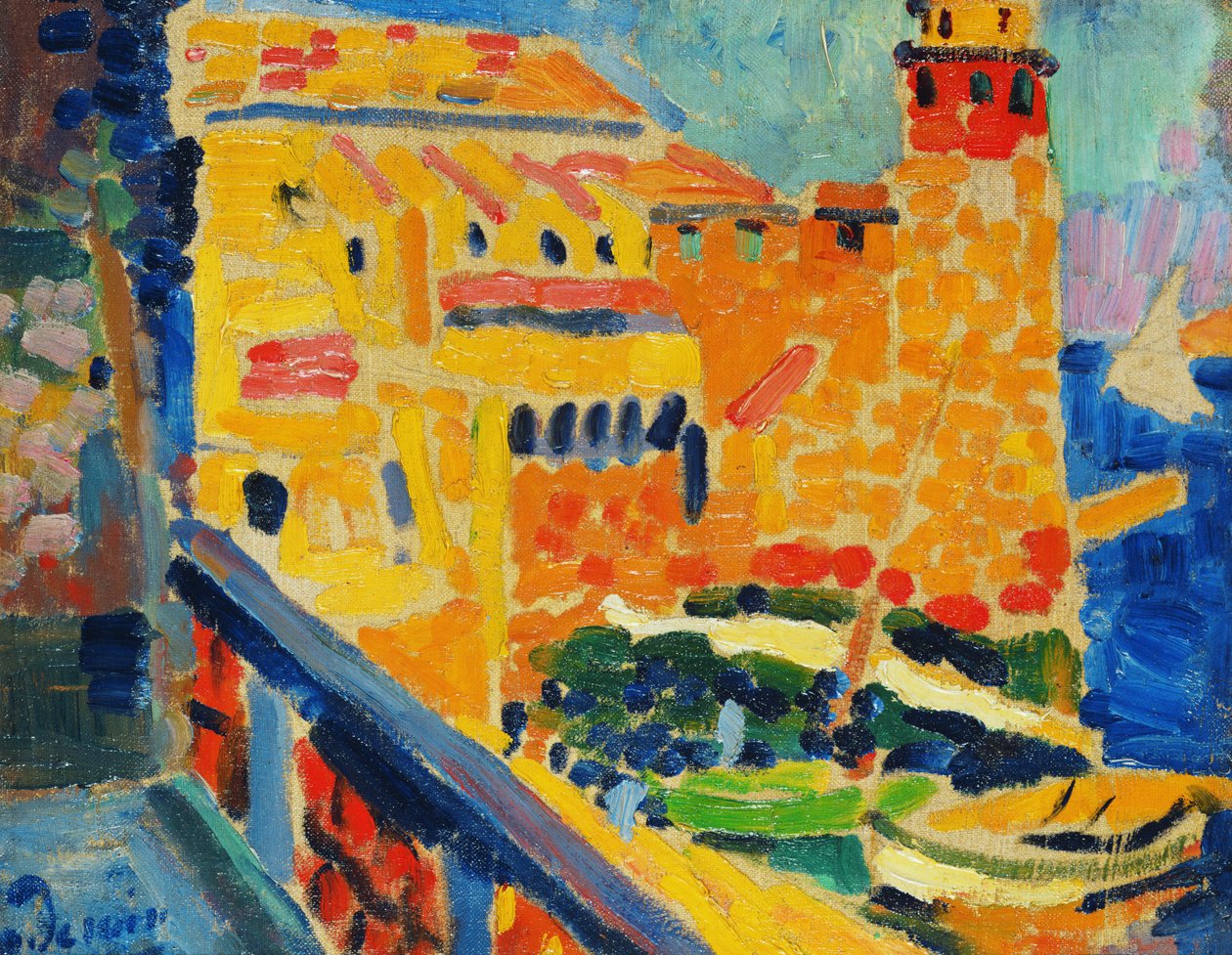 De vuurtoren van Collioure door Andre Derain