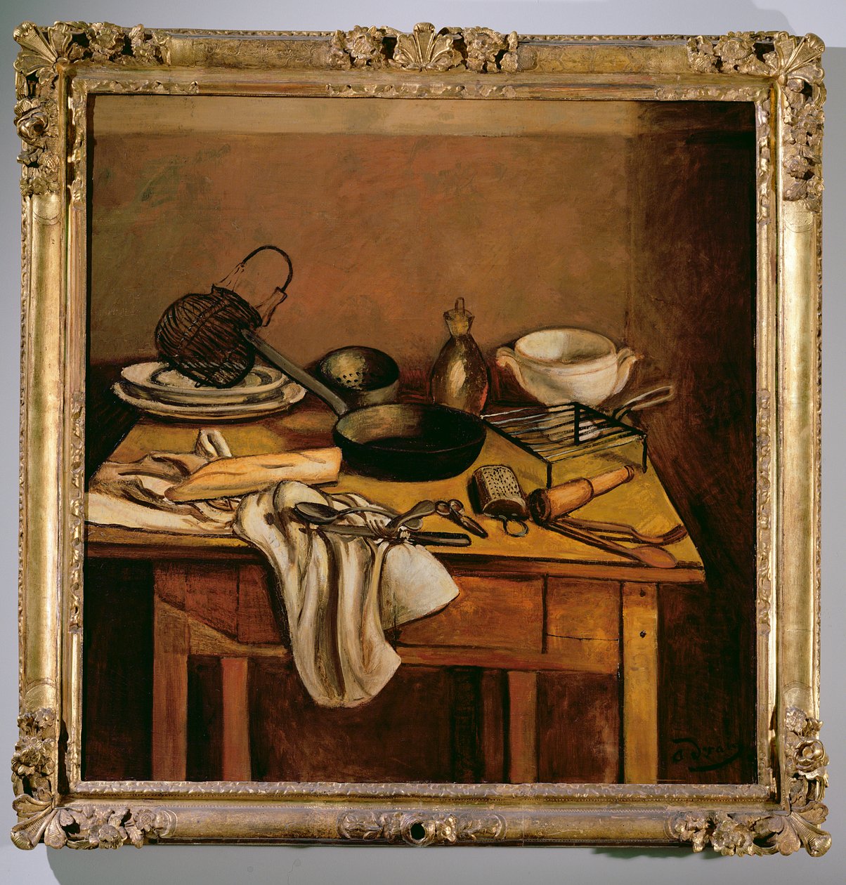 De keukentafel door Andre Derain