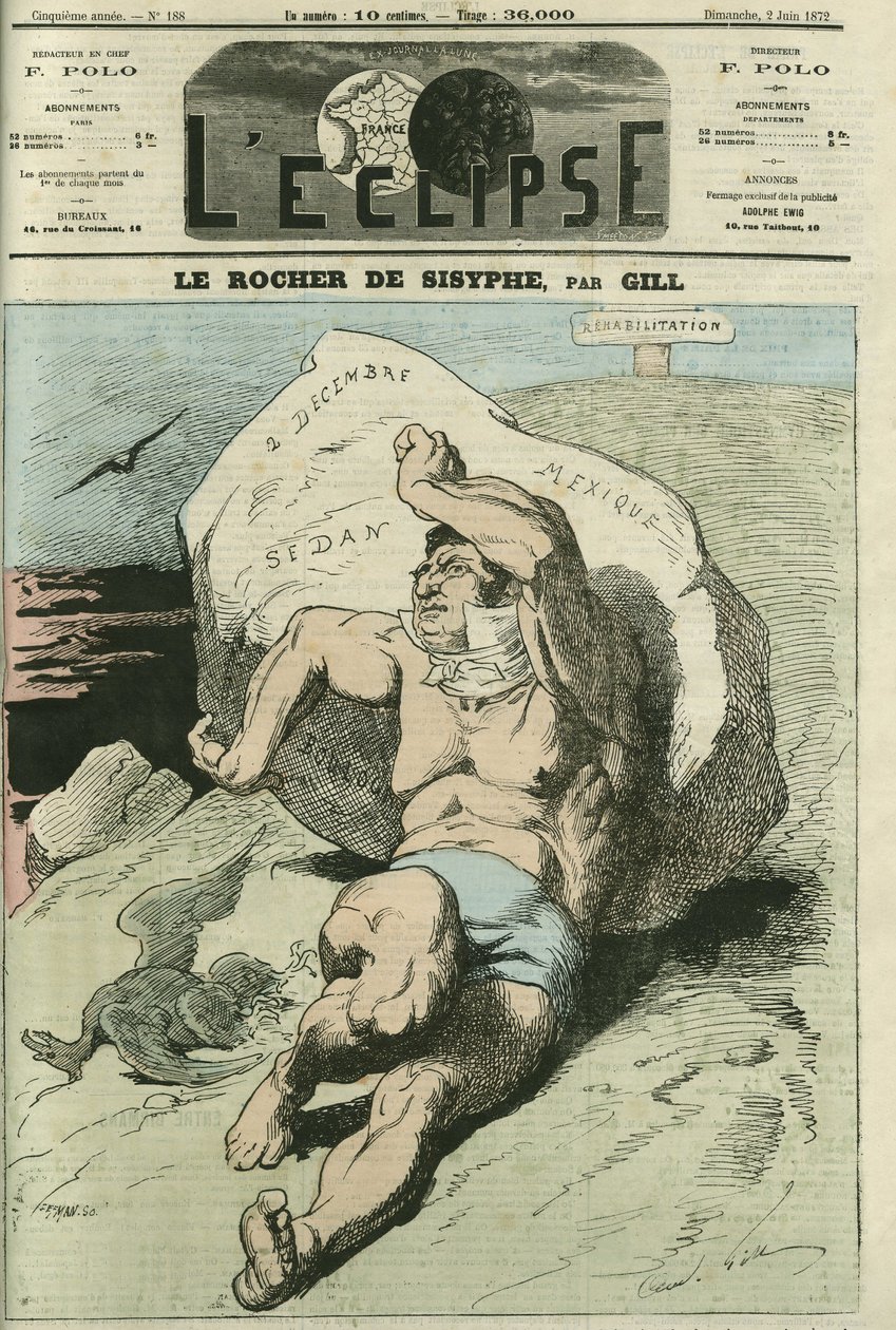 Eugène Rouher (1814-1884), Franse politicus. Omslag in 