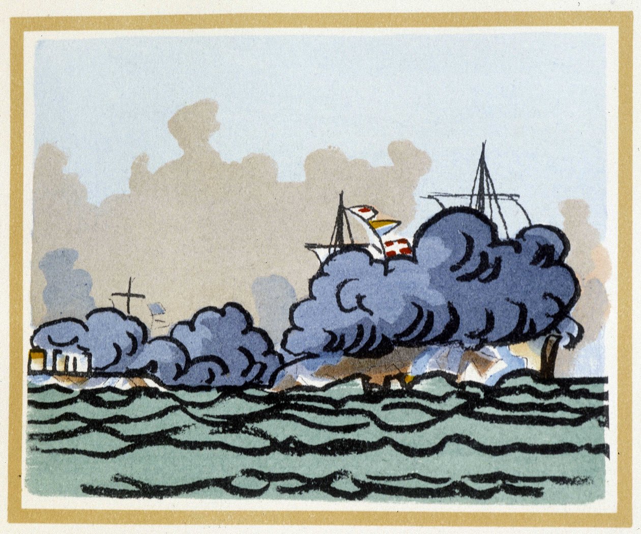 31 Mei 1916: Zeeslag - in 