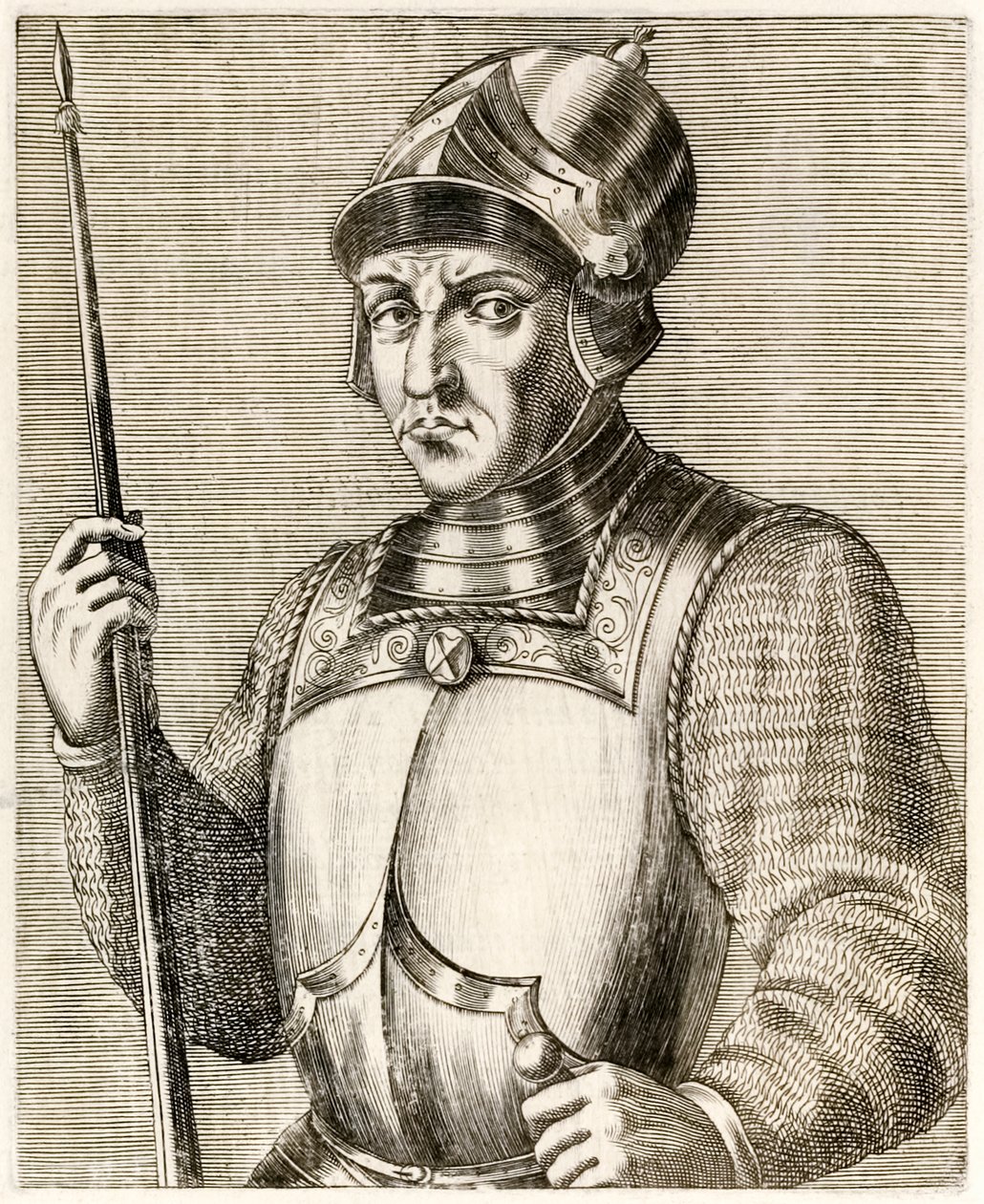 Willem de Veroveraar, eerste Normandische koning van Engeland, uit 