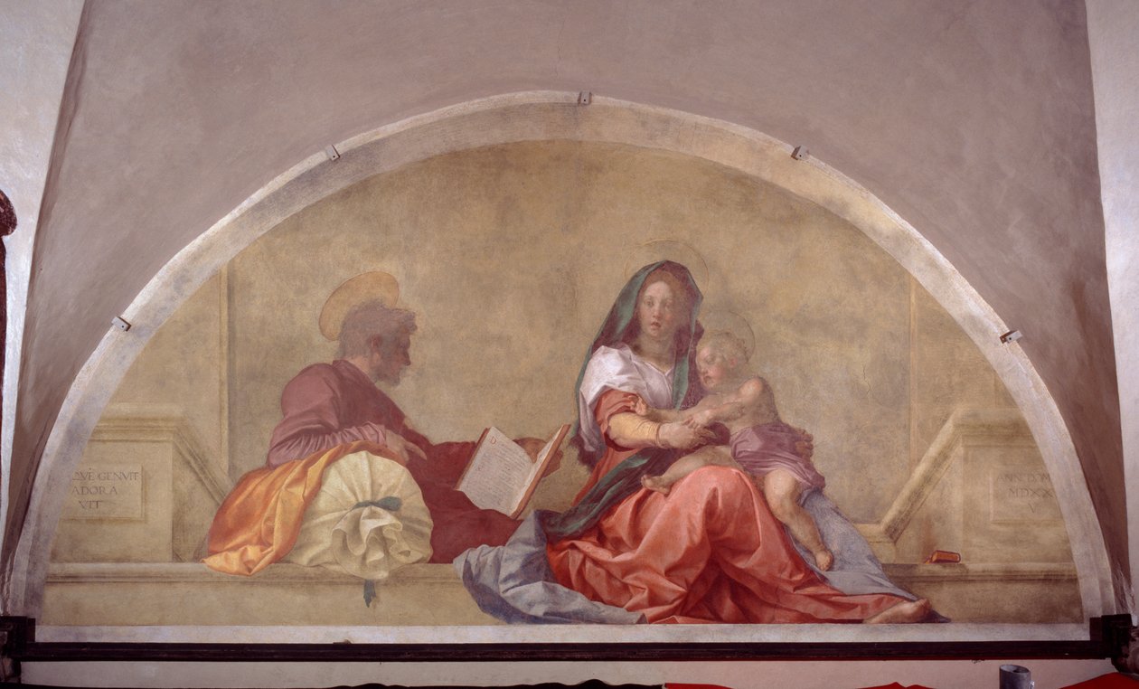 Madonna del Sacco, 1525 door Andrea del Sarto