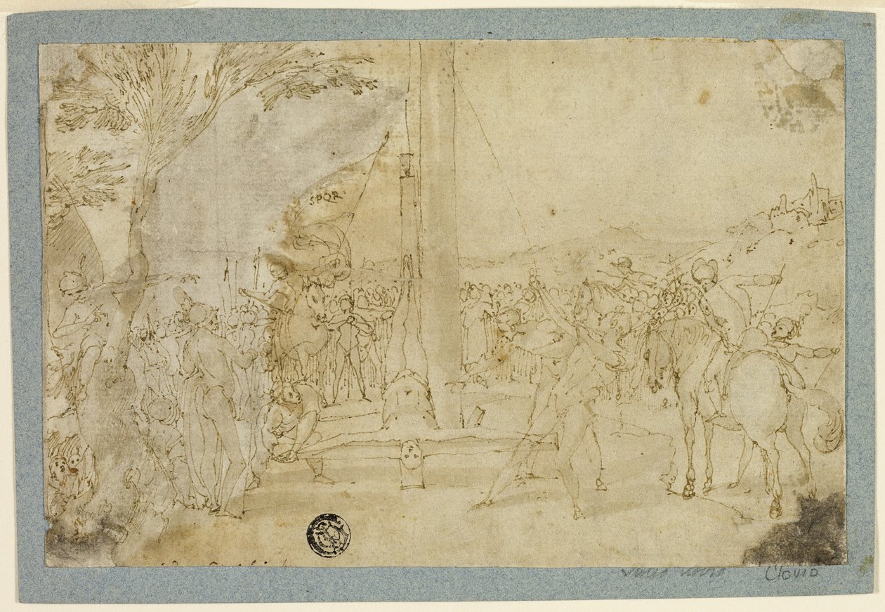 Martelaarschap van Sint Petrus door Andrea Boscoli