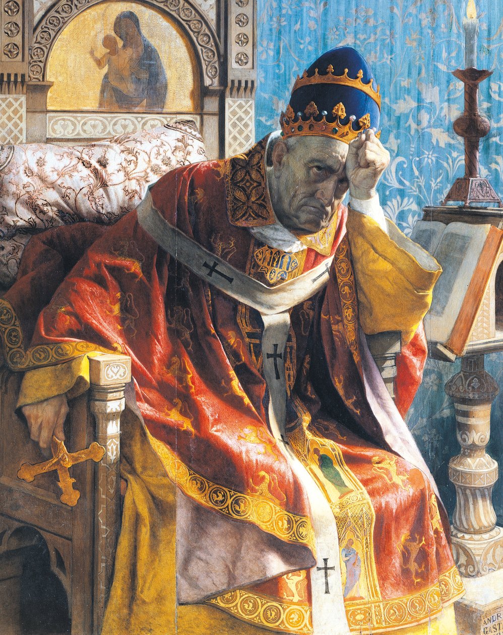 Bonifatius VIII door Andrea Gastaldi