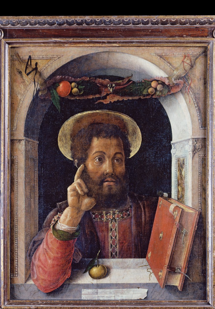 De evangelist Marcus door Andrea Mantegna