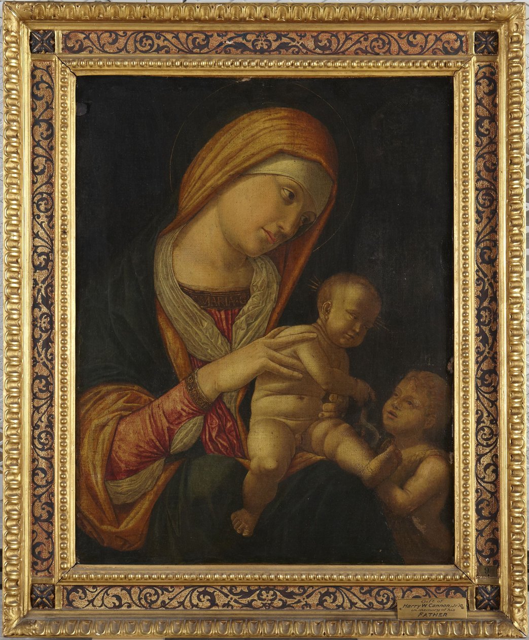 Maagd en Kind door Andrea Mantegna
